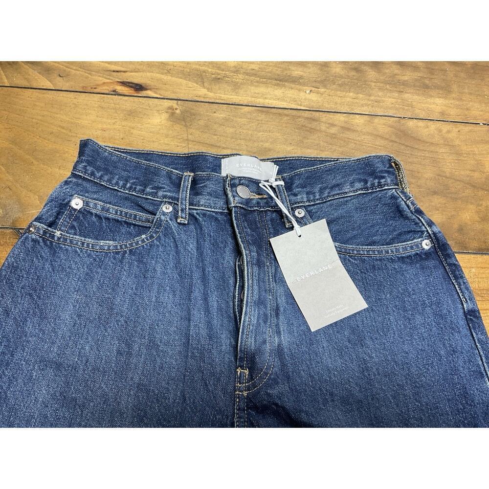 Everlane The Ridged Way-High Short Organic Cotton Distressed Womens Size 26 NWT - Picture 2 of 14